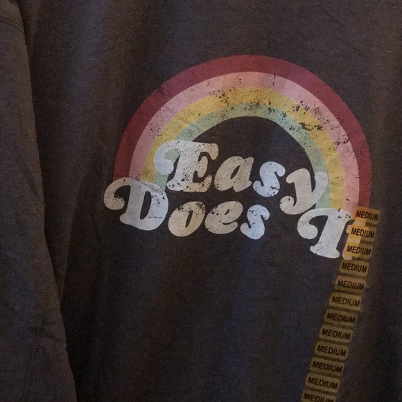 🚨B2G1 New WILDFOX Gray “Easy Does It” Sweat shirt - Picture 4 of 4